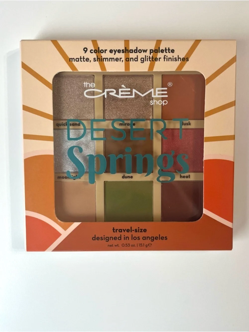 The Crème Shop Desert Springs Eyeshadow Palette NWT